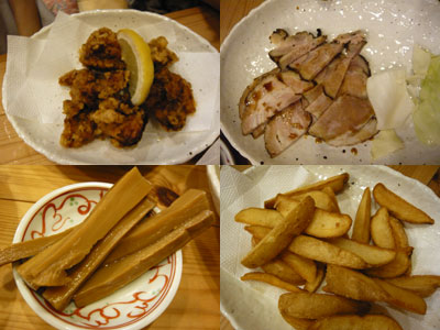 どれも熱々でちゃんと美味しい〜